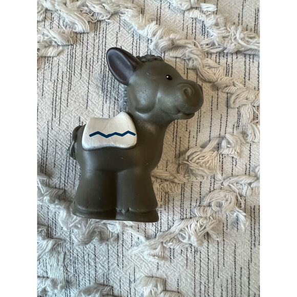 Fisher-Price Little People Donkey Christmas Nativity Replacement 2002 - Picture 2 of 5